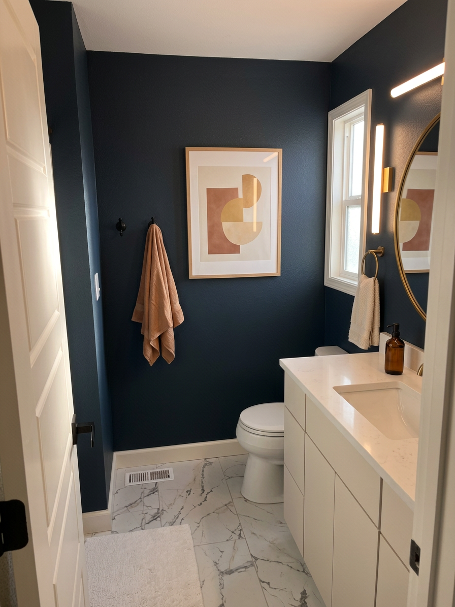 Minimal Art Bathroom