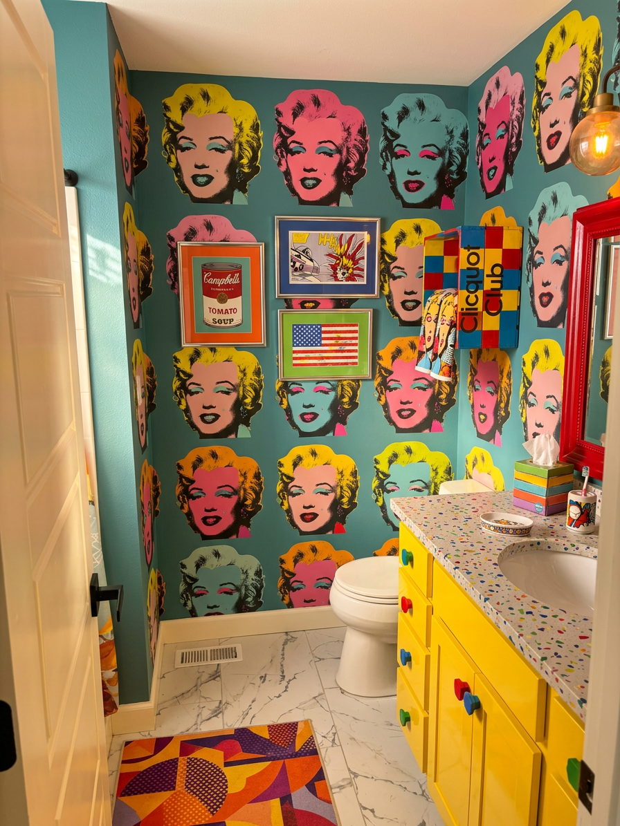 Pop Art Bathroom