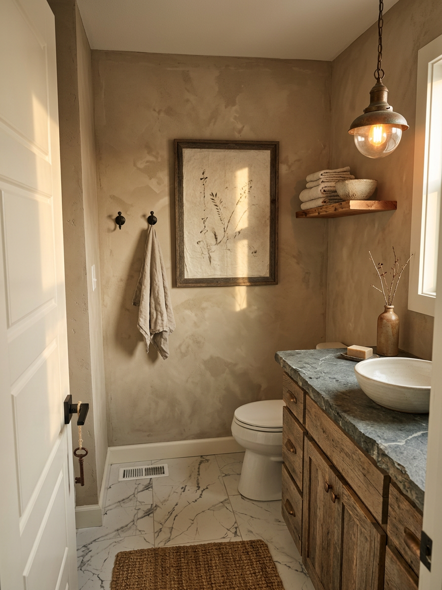 Wabi Sabi Bathroom