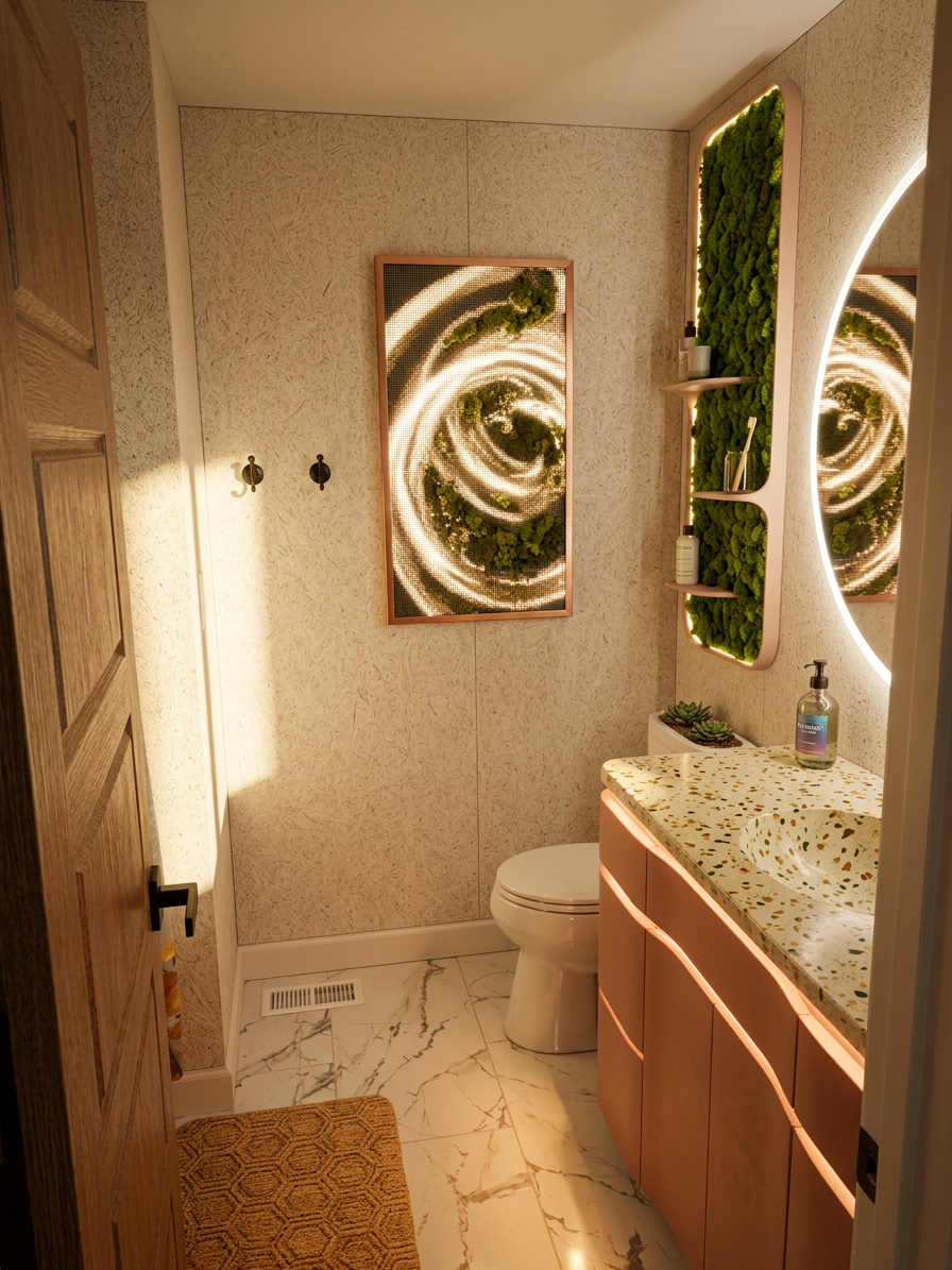 Eco Futuristic Interior Design