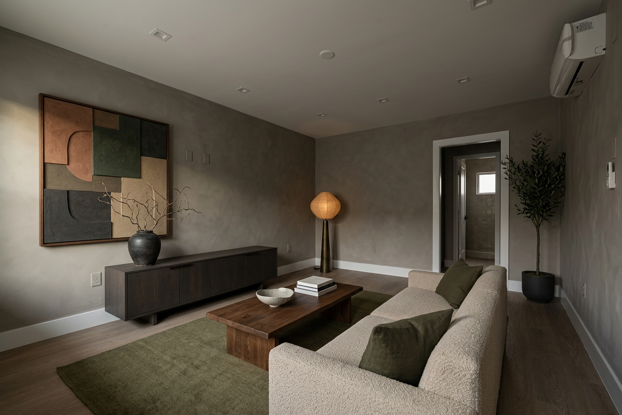 Earthy Minimalism Interior Design