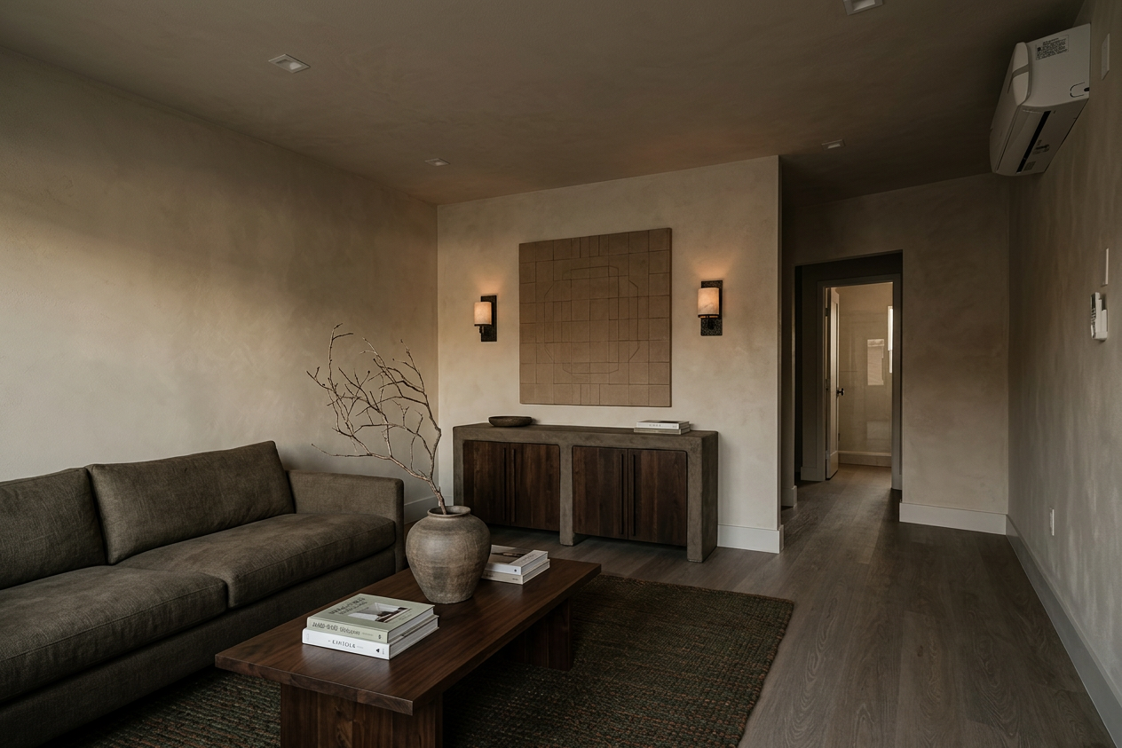Earthy Minimalism Interior Design