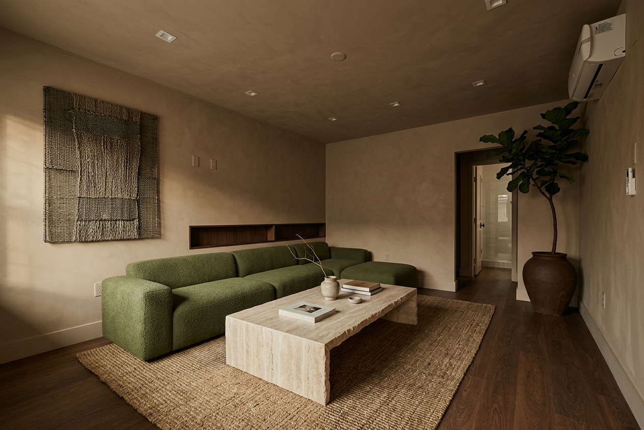 Earthy Minimalism Interior Design
