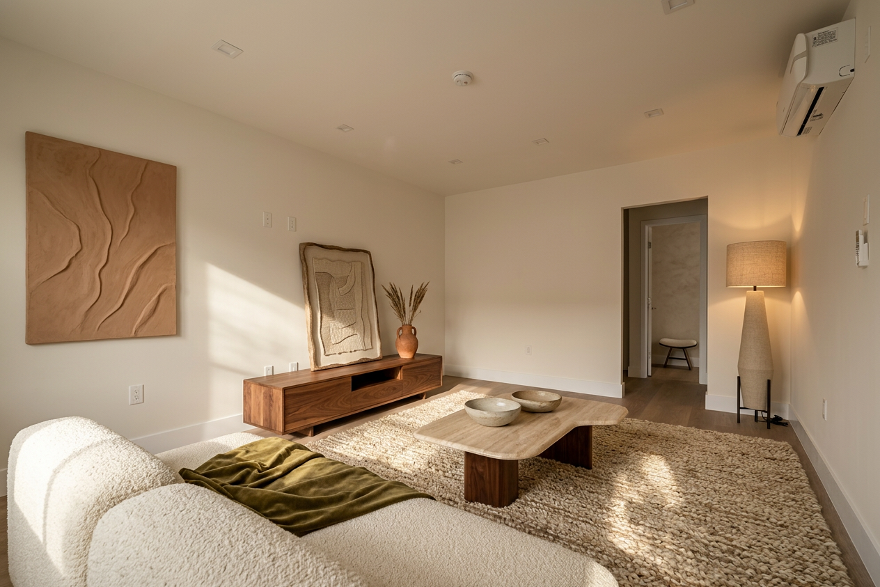 Earthy Minimalism Interior Design