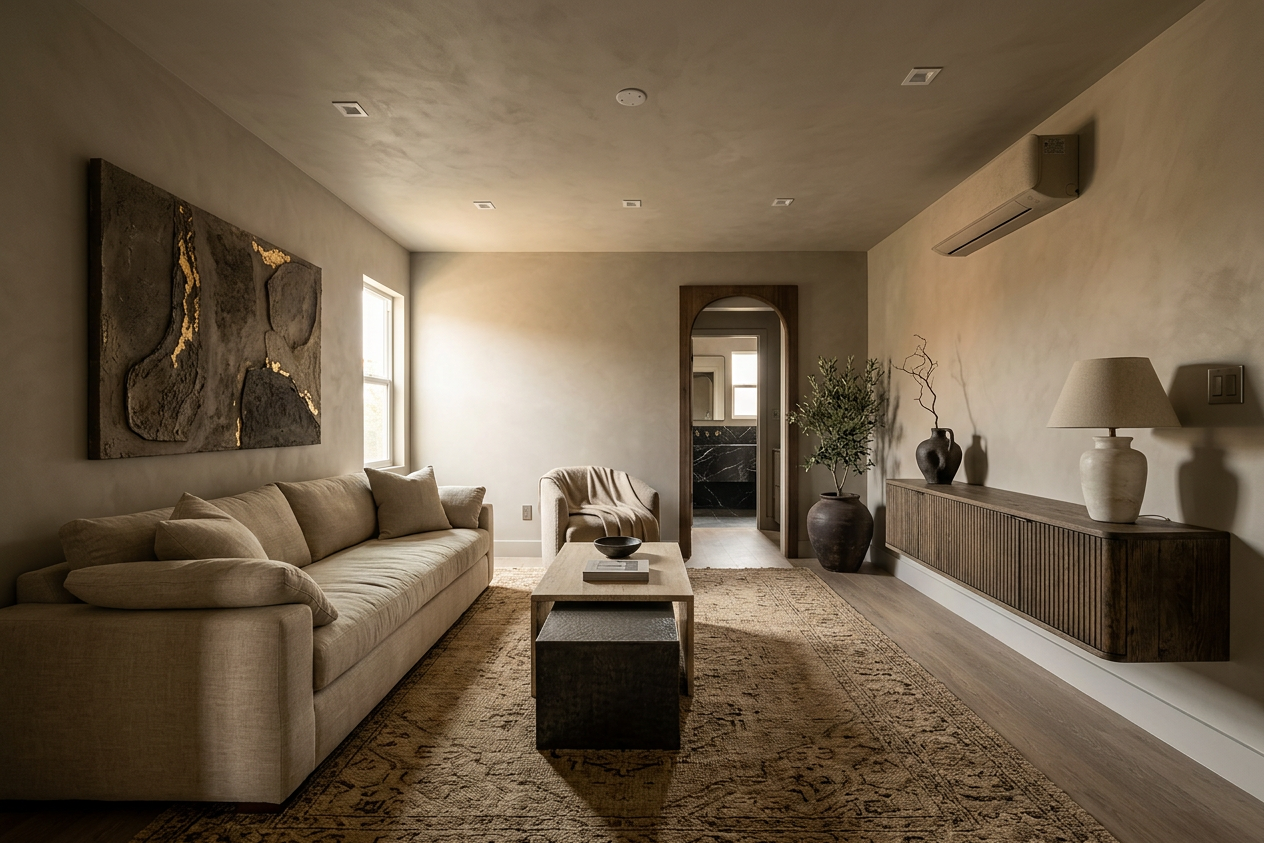 Earthy Minimalism Interior Design