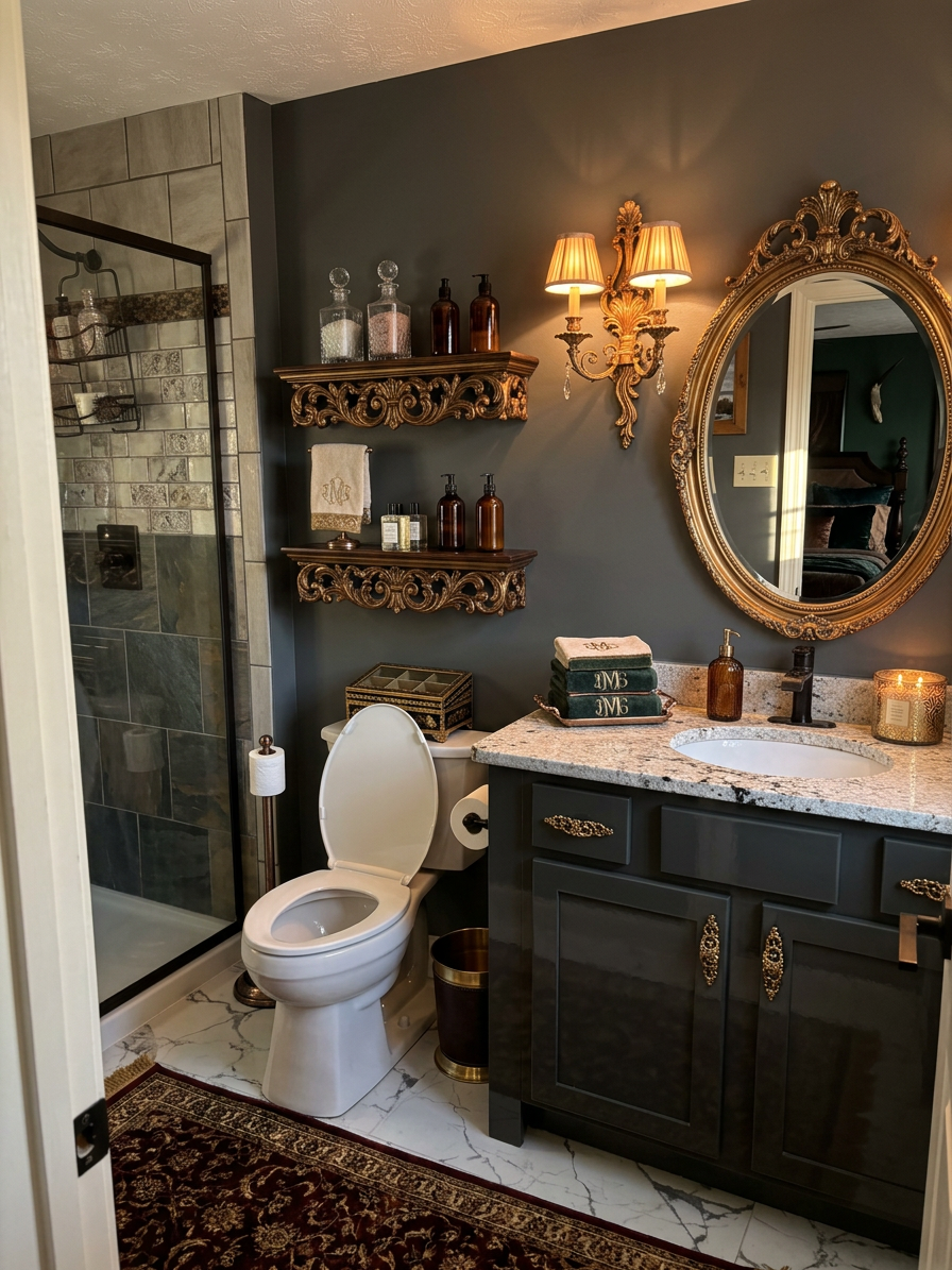 Modern Baroque Bathroom