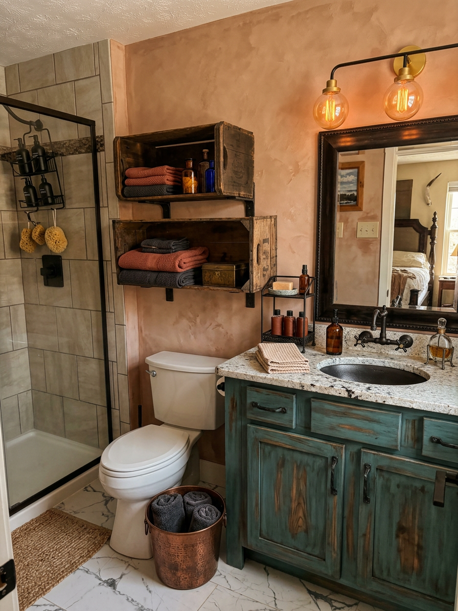 Industrial Chic Bathroom
