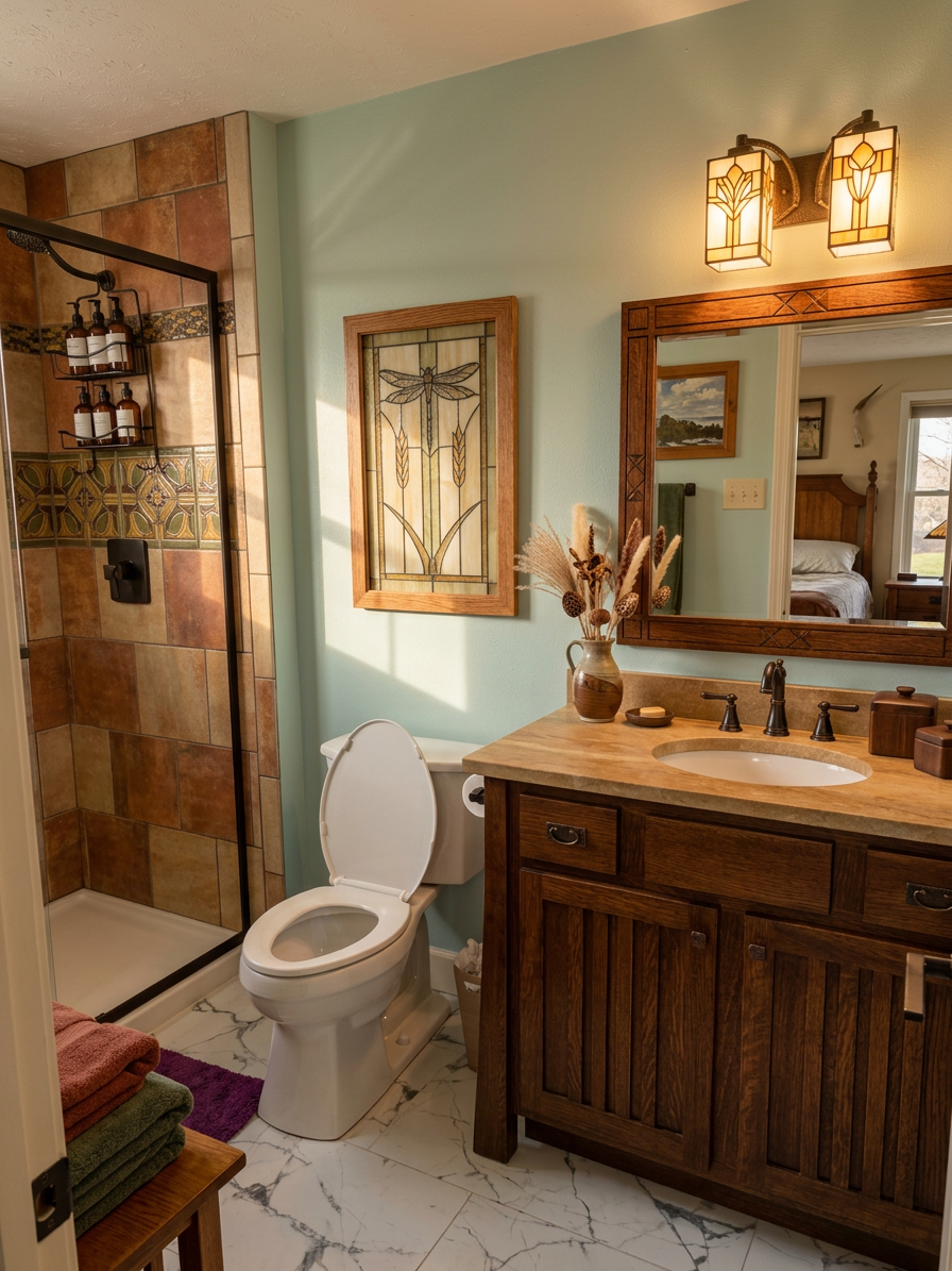 Prairie Style Bathroom