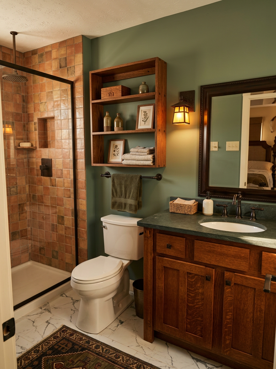Mission Style Bathroom