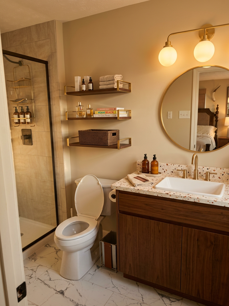 South Beach Modern Bathroom