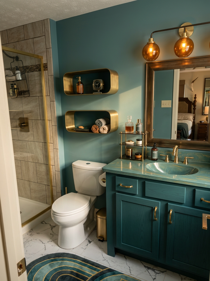 Retro Futuristic Interior Design