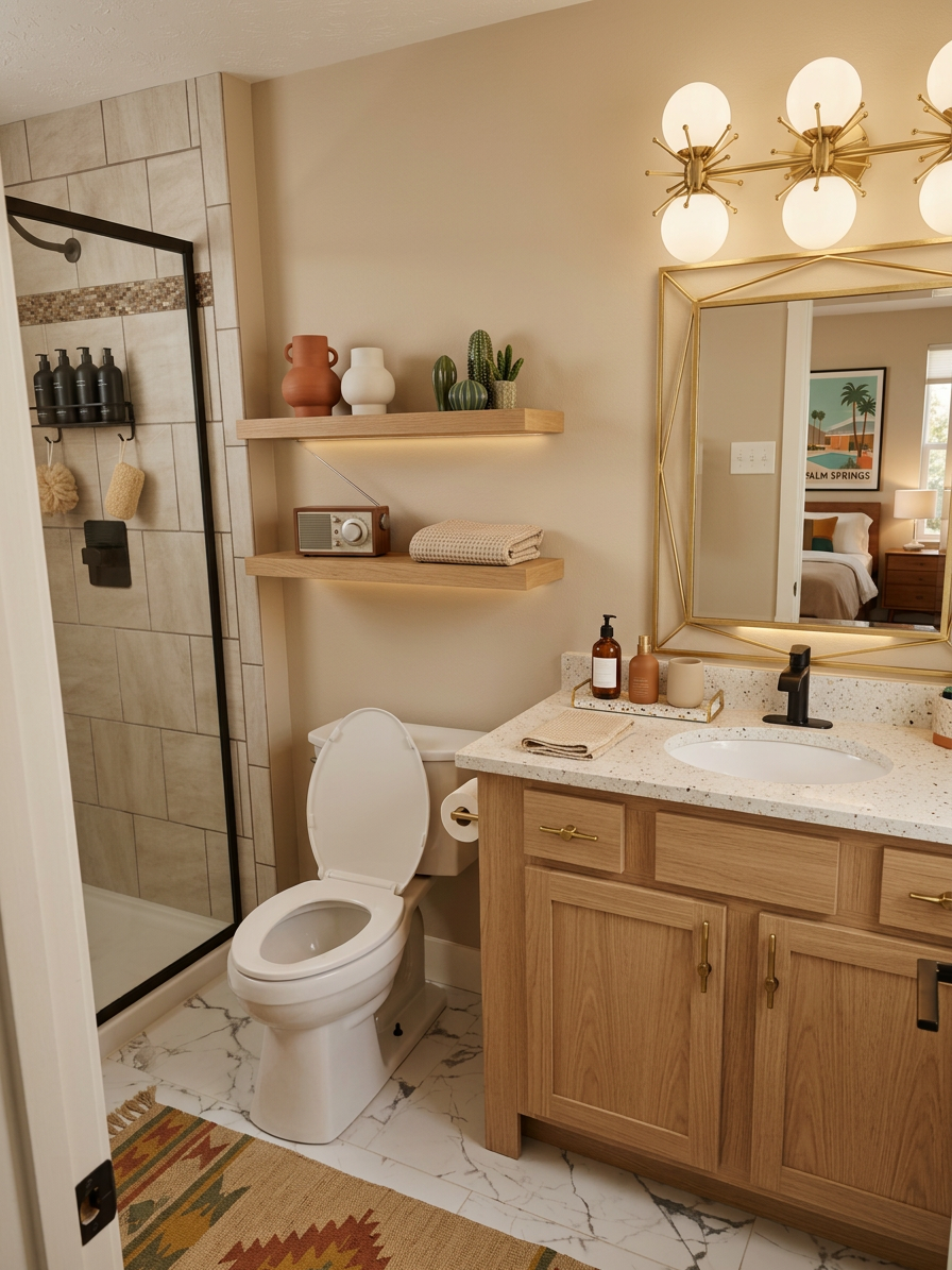 Palm Springs Modern Bathroom