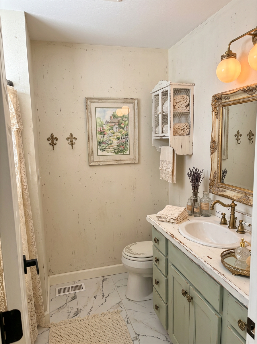 Shabby Chic Bathroom