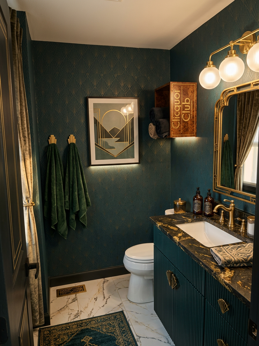Art Deco Bathroom