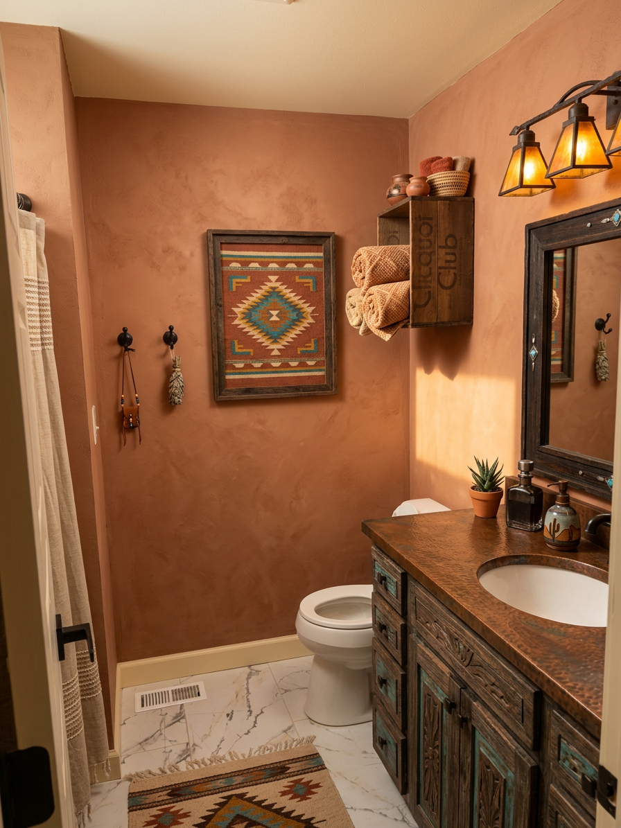 Southwestern Bathroom
