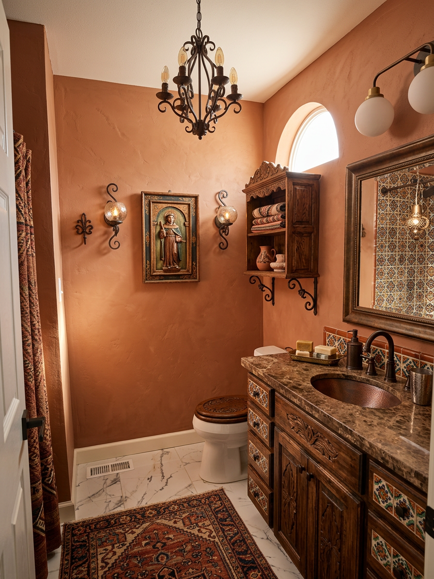 Spanish Revival Bathroom