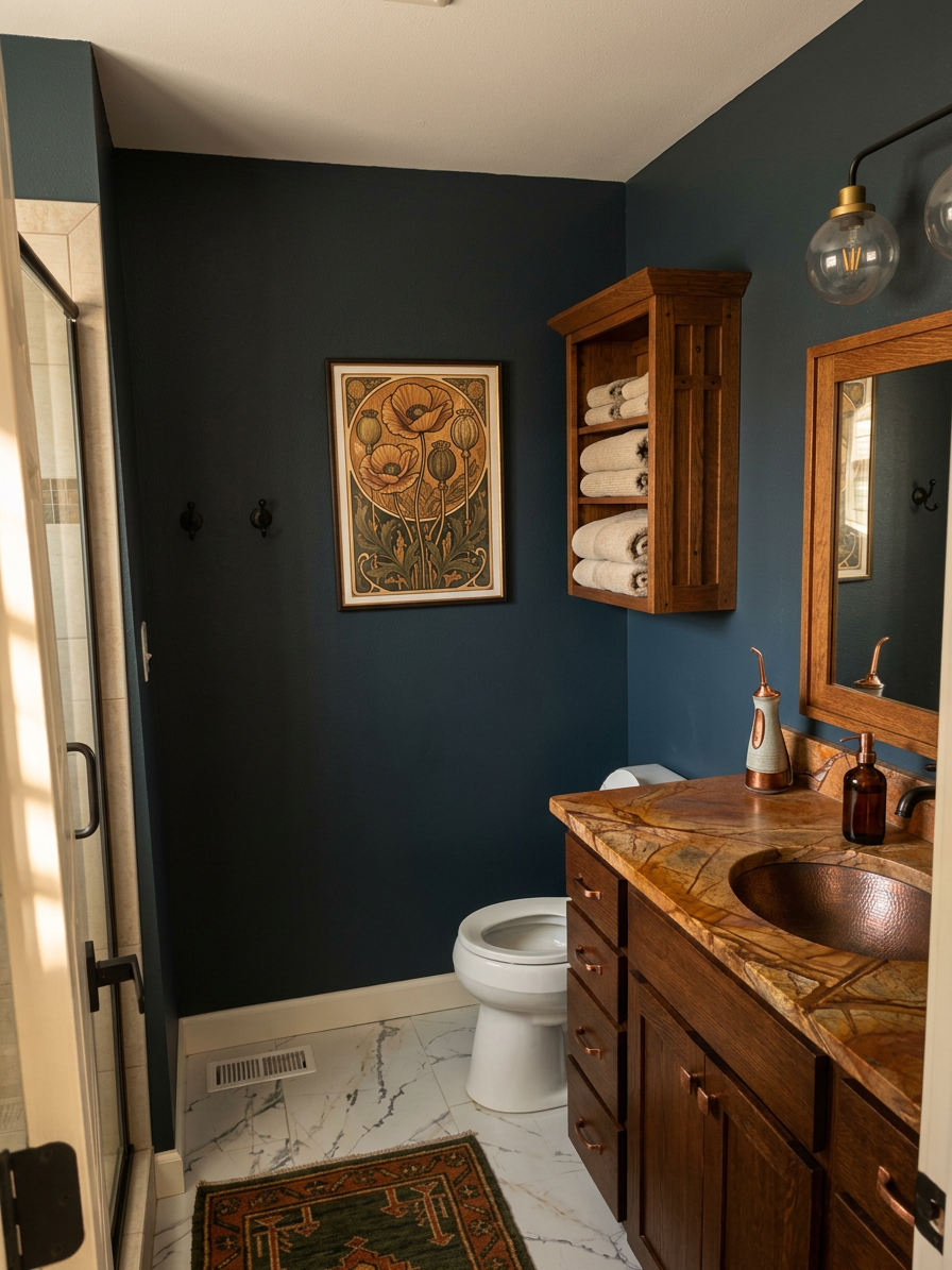 Mission Style Bathroom