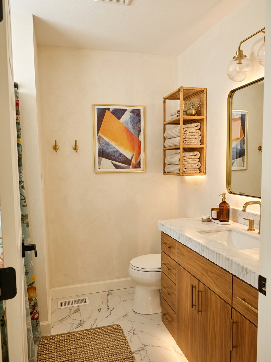 South Beach Modern Bathroom