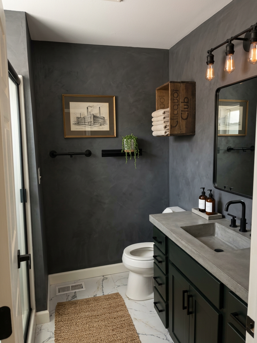 Industrial Minimalist Interior Design