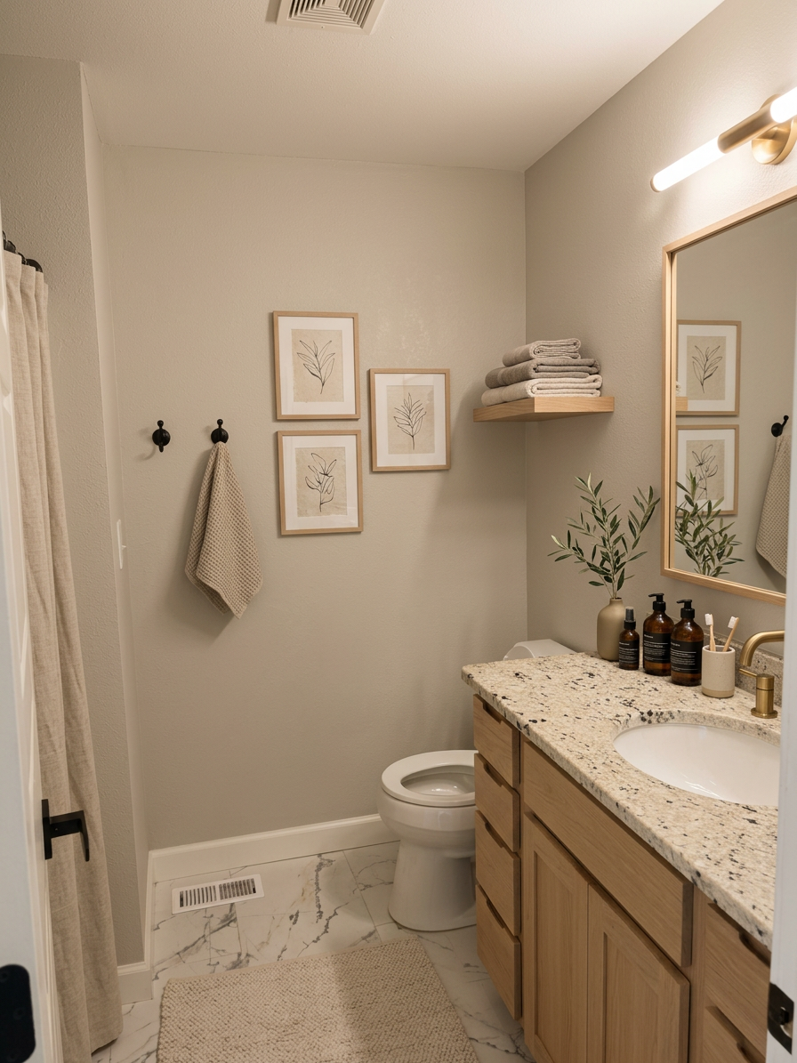 Nordic Minimalism Bathroom