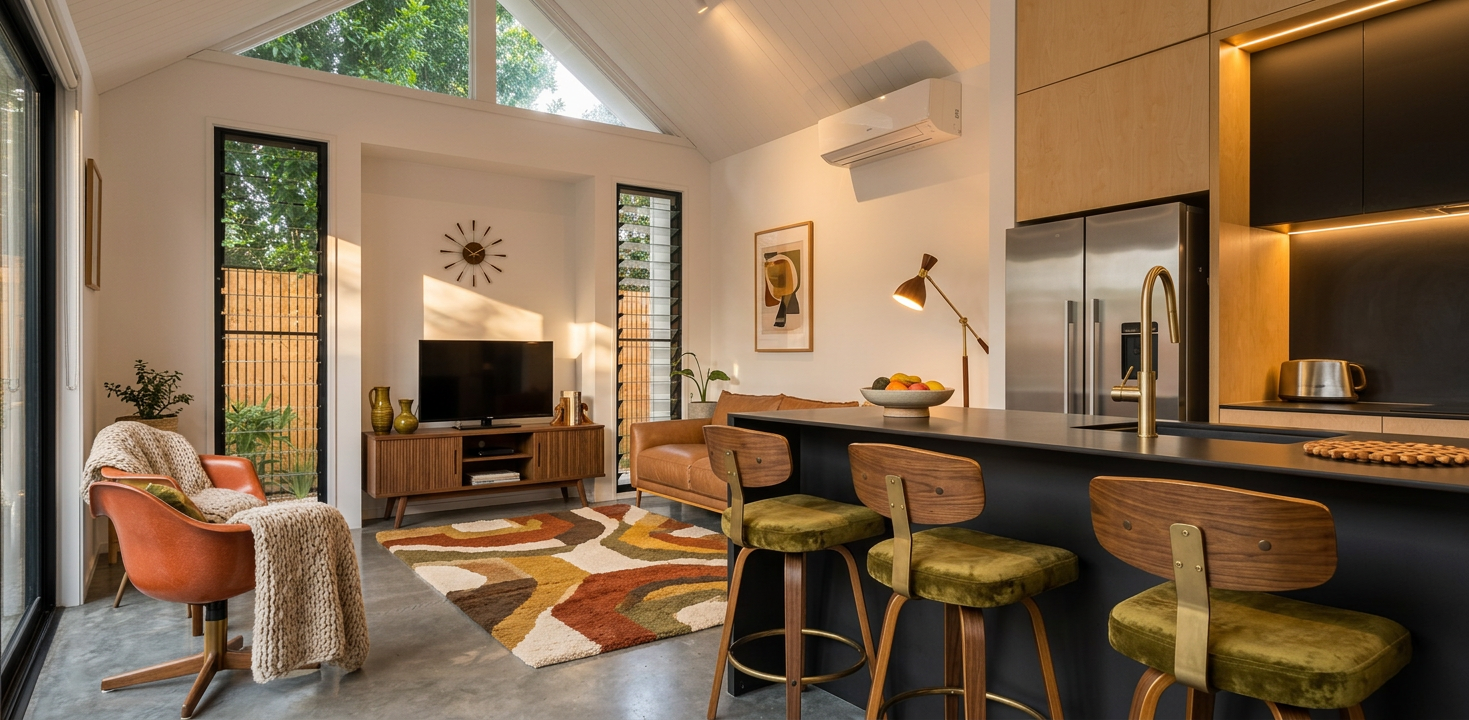 Mid Century Modern Living Room