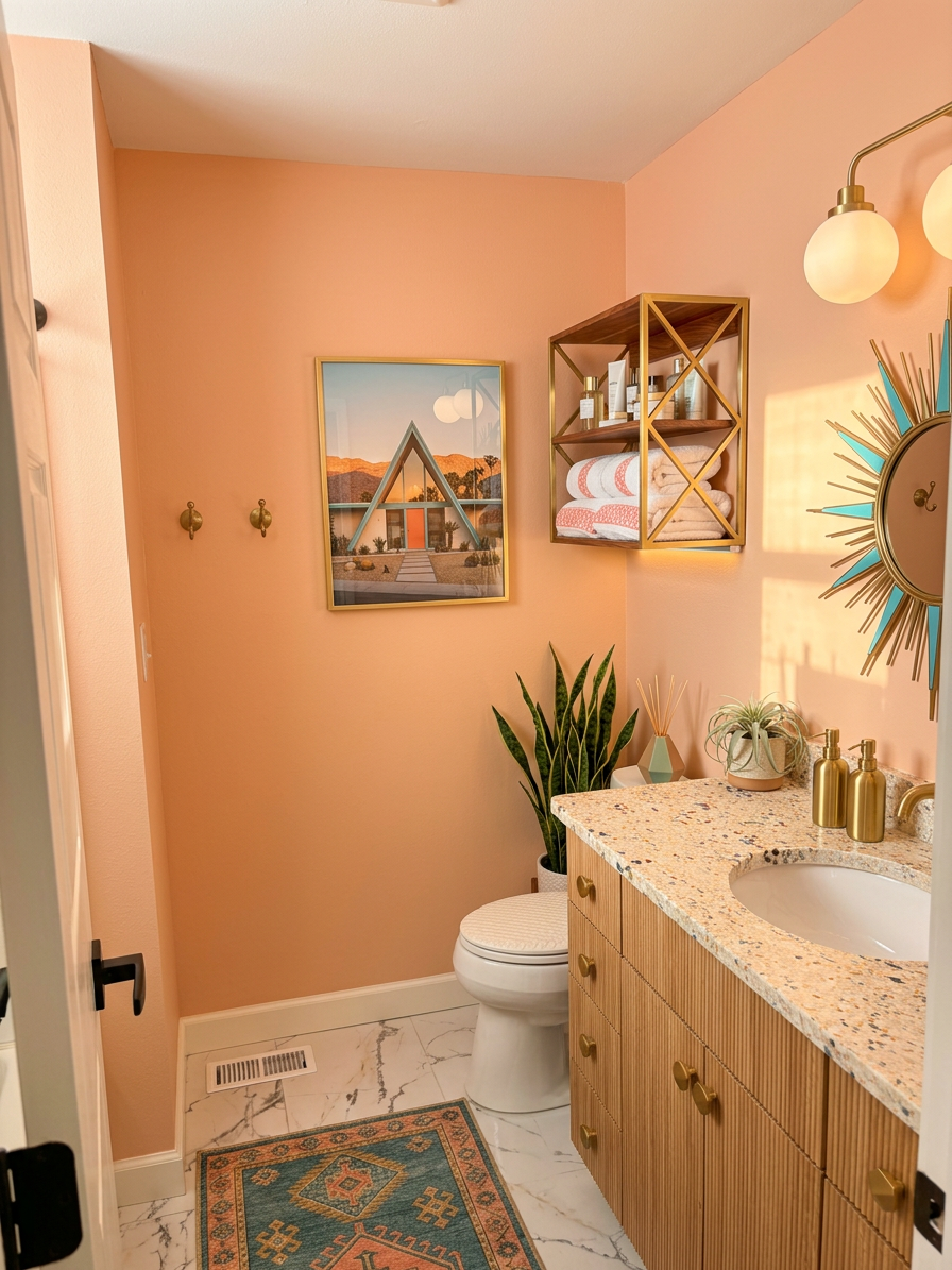 Palm Springs Modern Bathroom