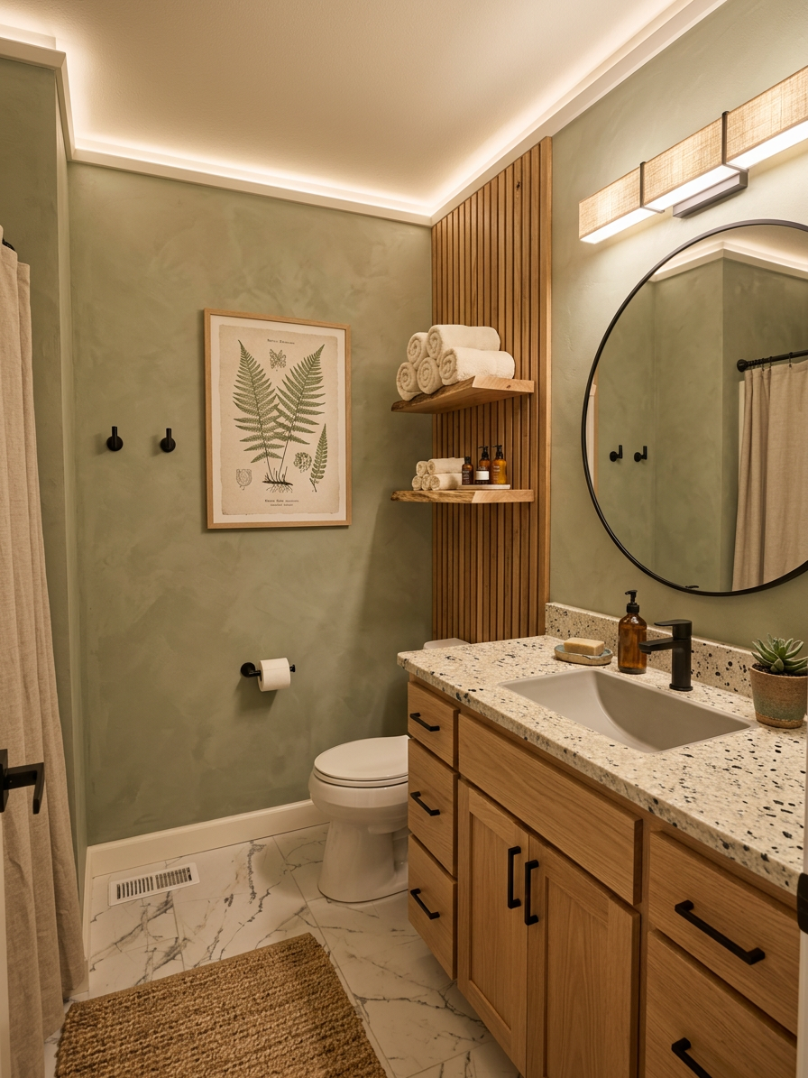 Sustainable Modern Bathroom