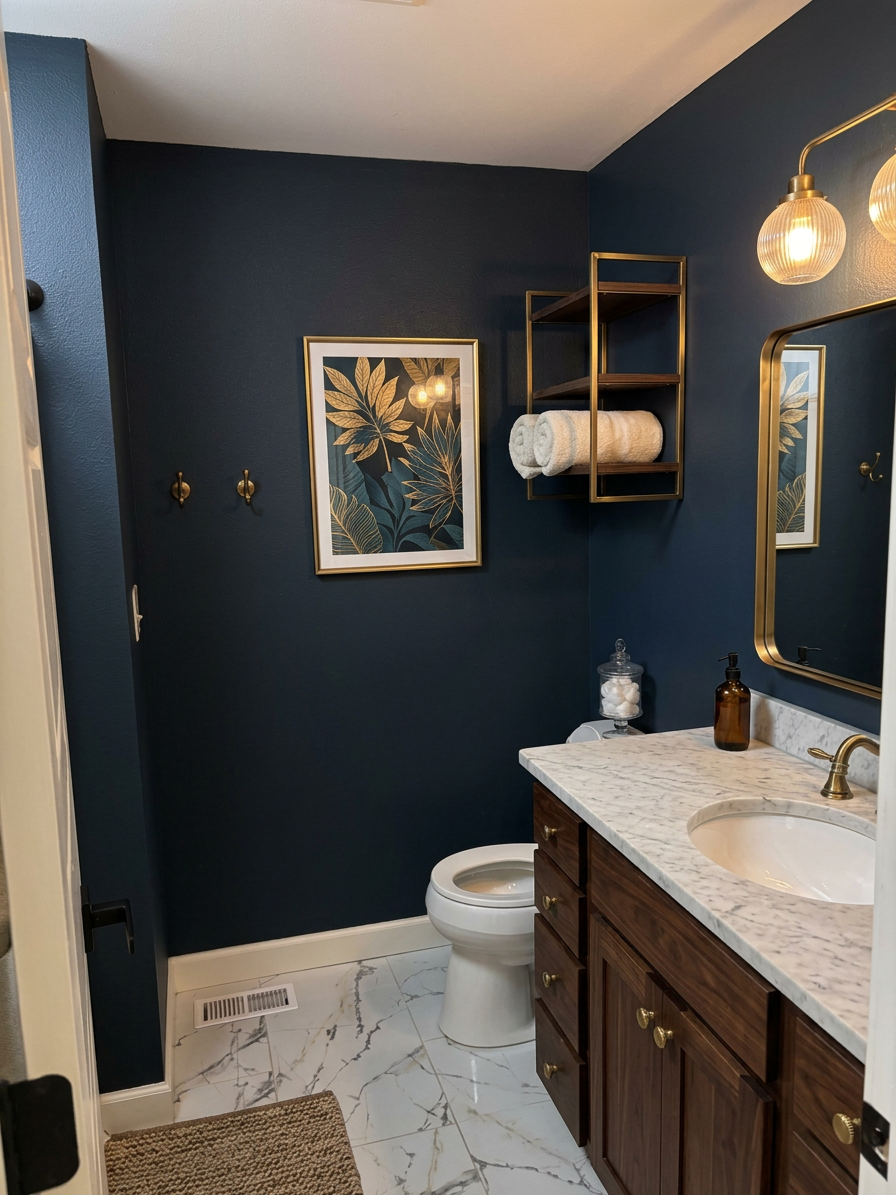 Vintage Modern Bathroom