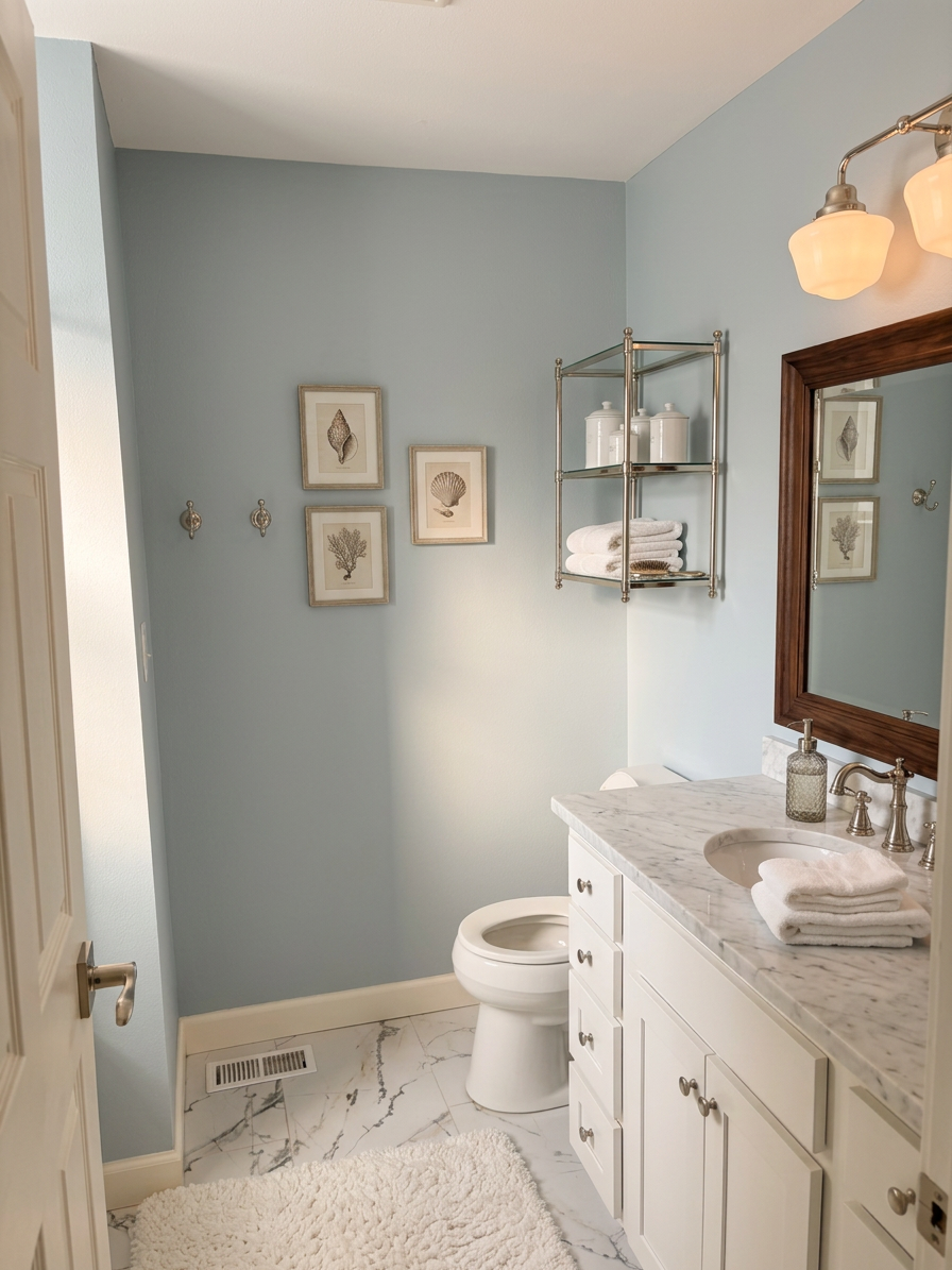 Hamptons Style Bathroom