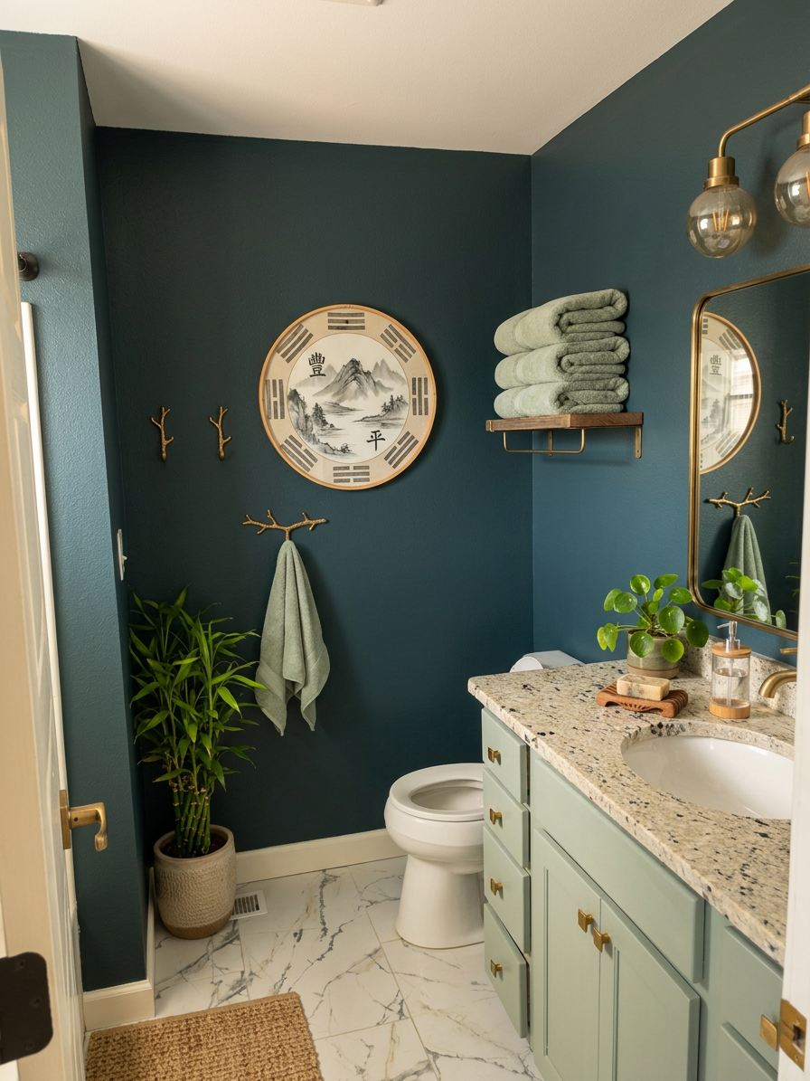Feng Shui Bathroom
