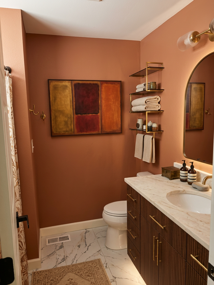 Contemporary Art Bathroom