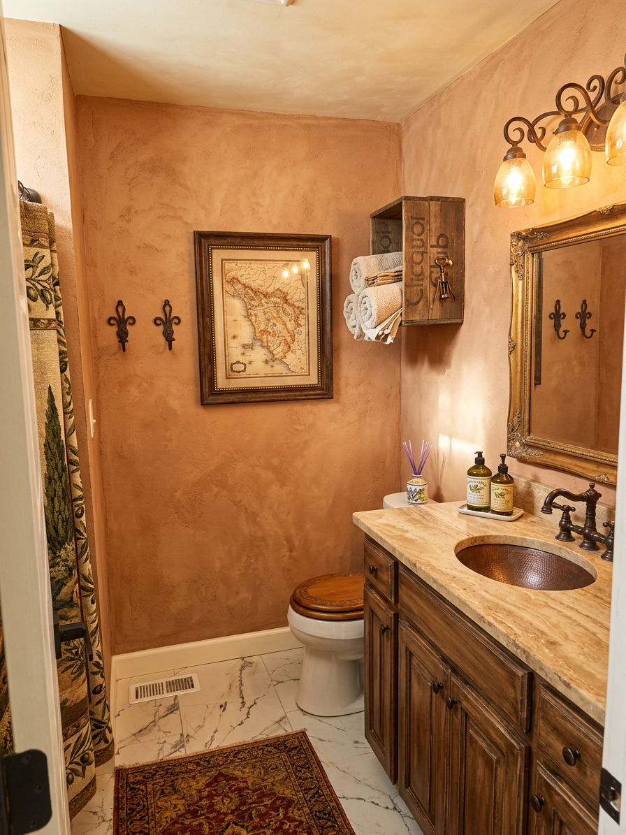 Tuscan Bathroom