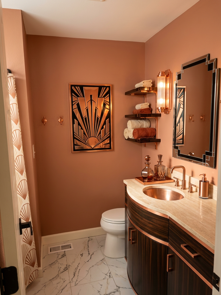 Art Moderne Bathroom