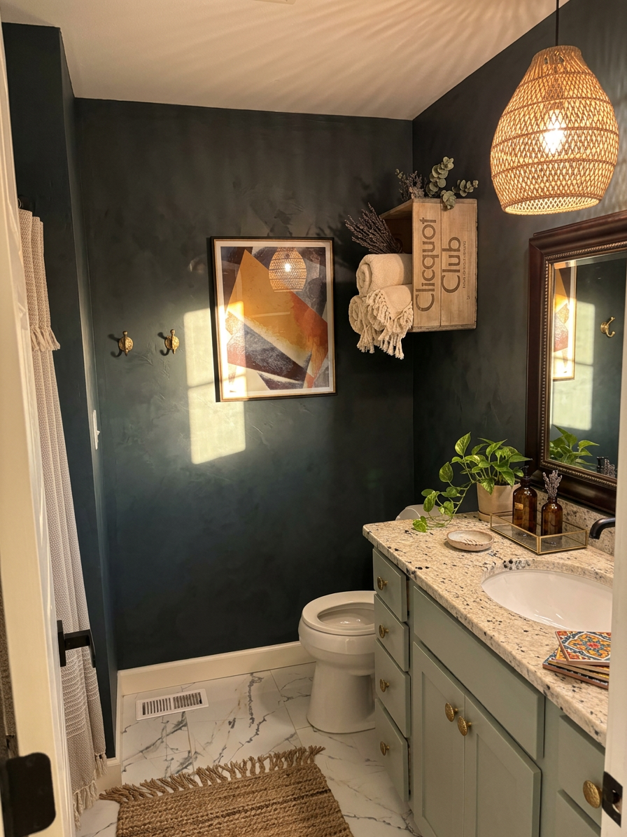 Boho Chic Bathroom