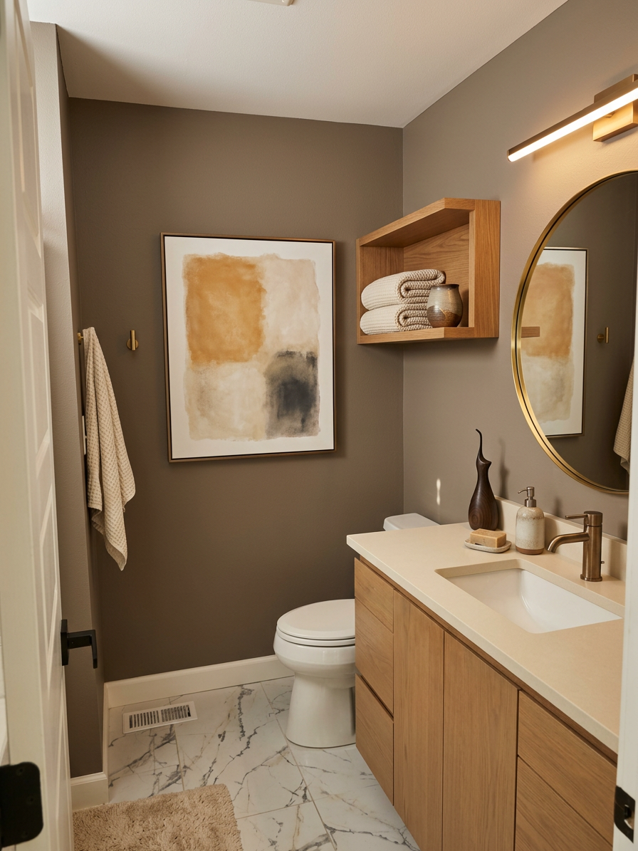 Contemporary Minimalism Bathroom