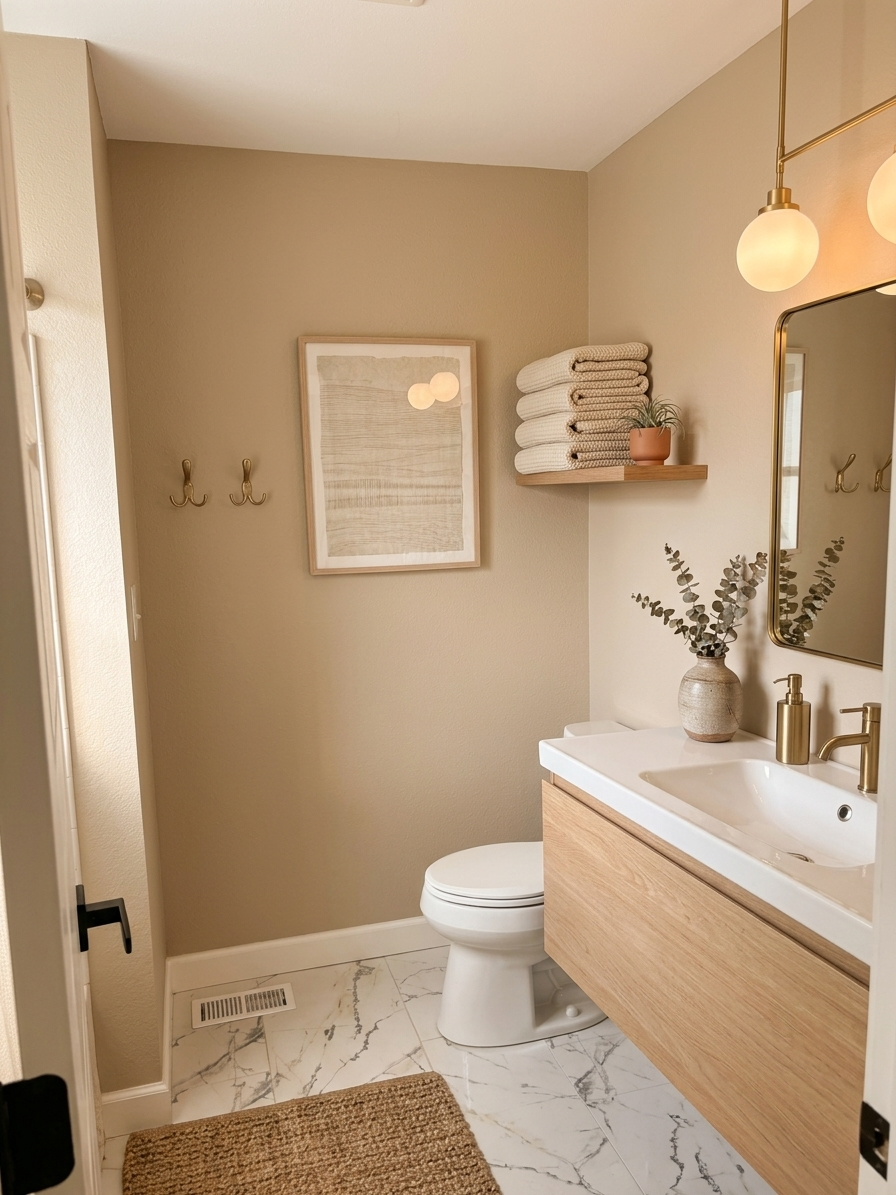 Smart Minimalism Bathroom