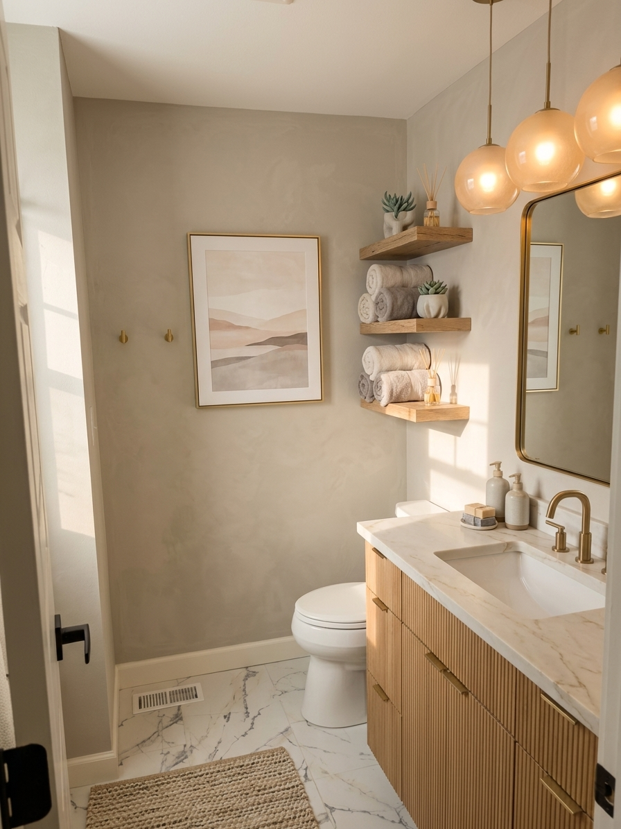 Tranquil Modern Bathroom