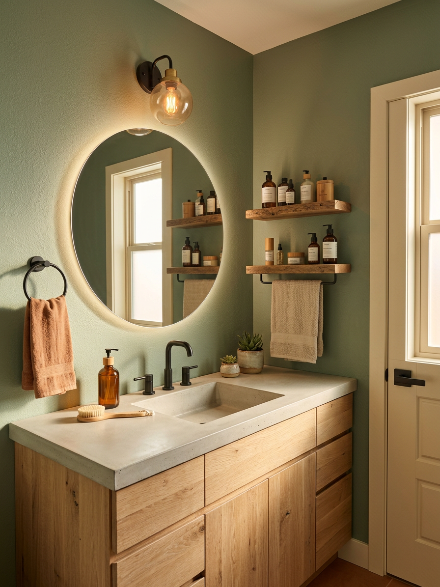 Sustainable Modern Bathroom