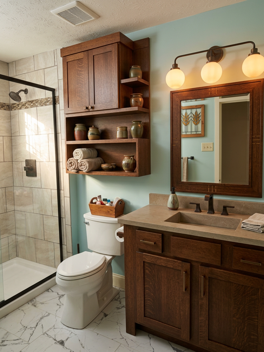 Prairie Style Bathroom