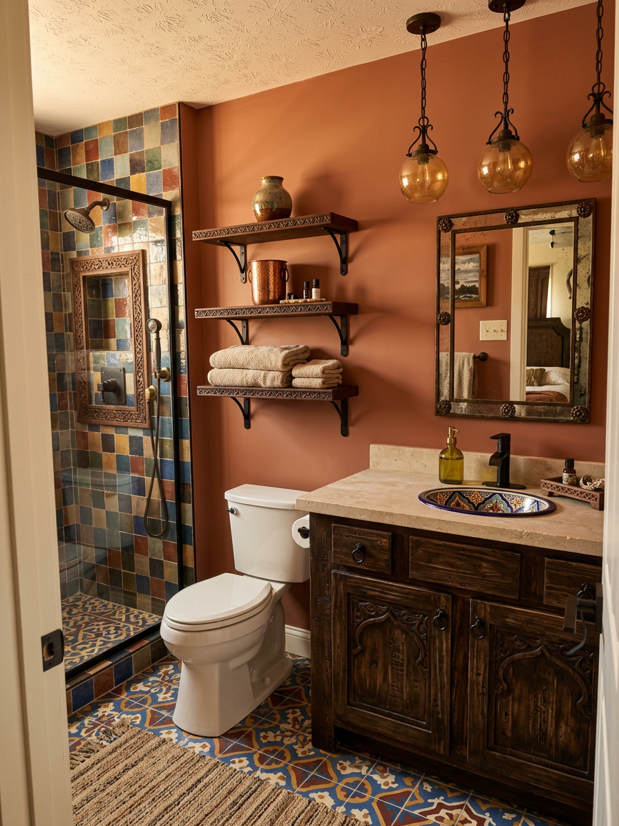 Spanish Revival Bathroom