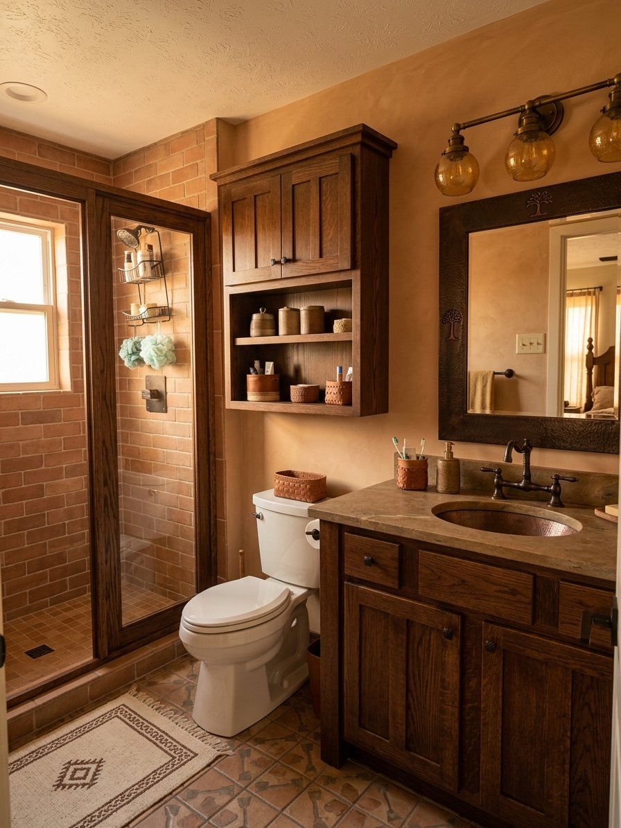 Mission Style Bathroom