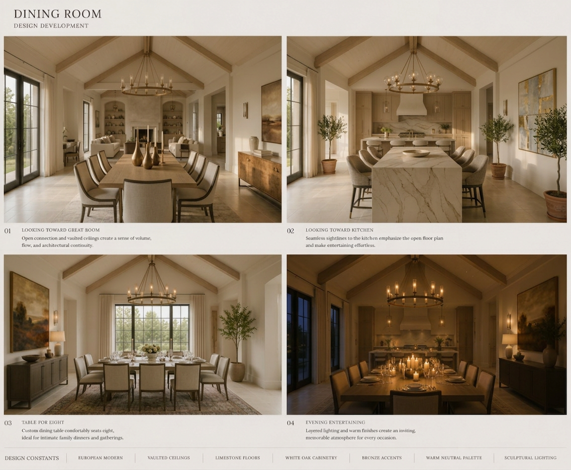 Transitional Dining Room