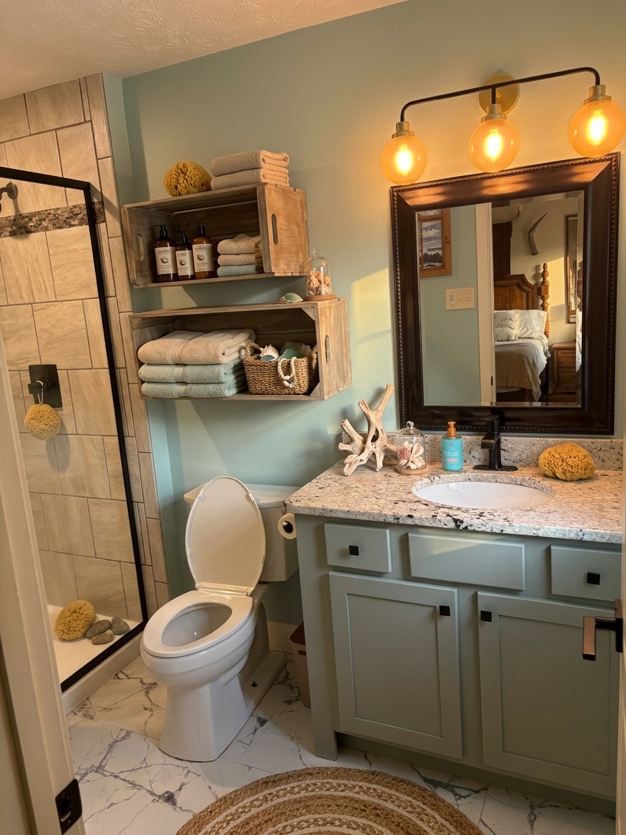Beach Bathroom