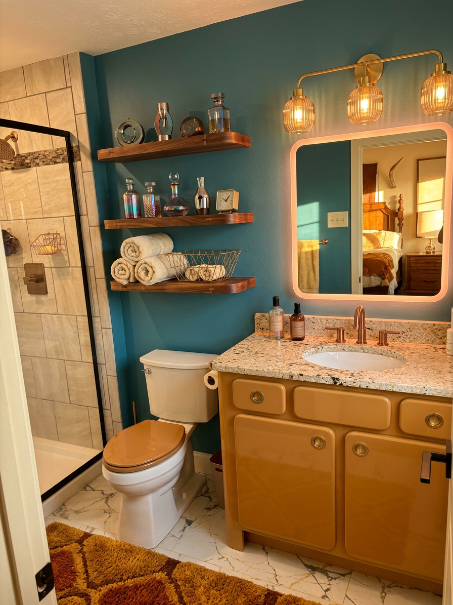 Retro Futuristic Interior Design