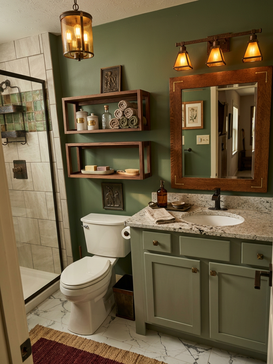 Int Modern Craftsman Interior Design