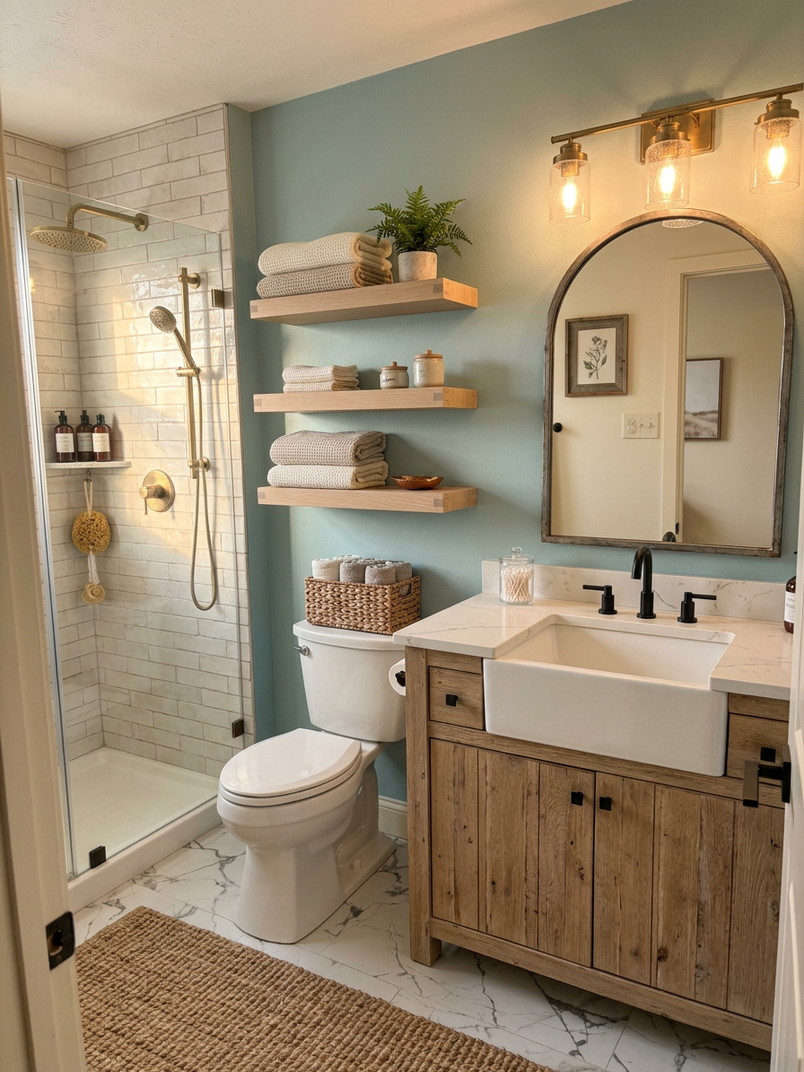Int Modern Farmhouse Interior Design