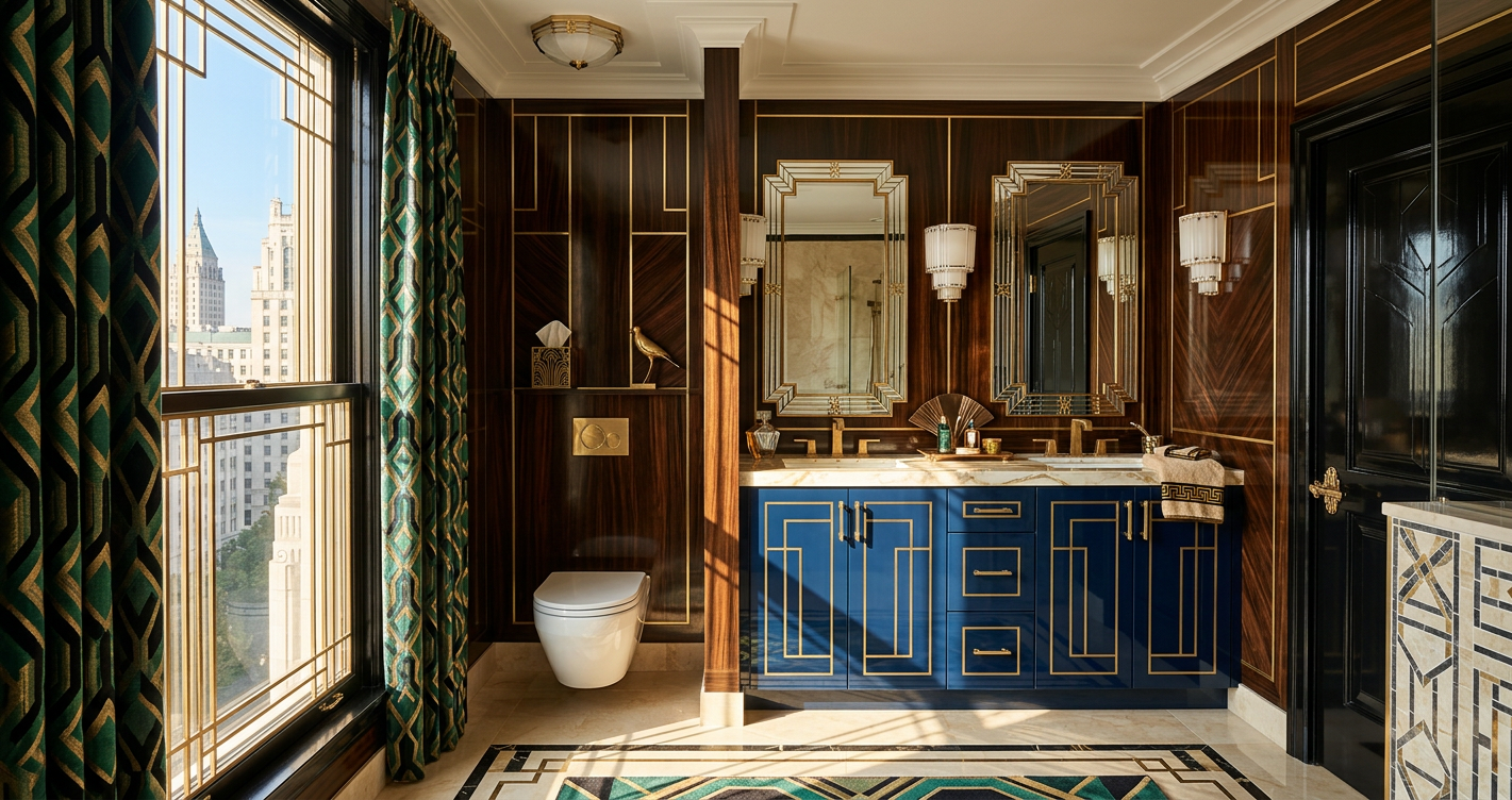 Art Deco Bathroom