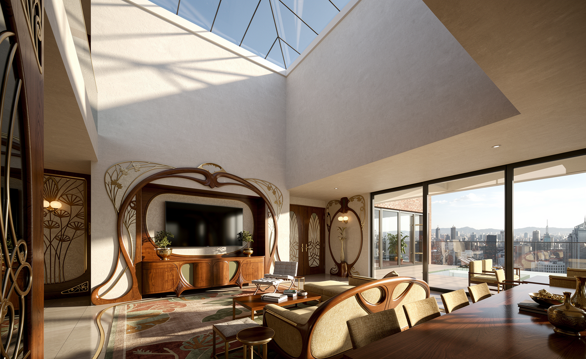Art Nouveau Interior Design