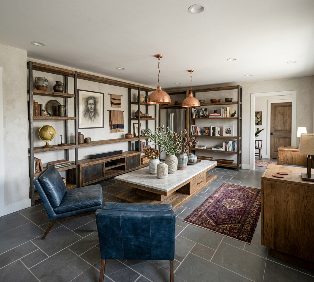 Artisanal Industrial Interior Design