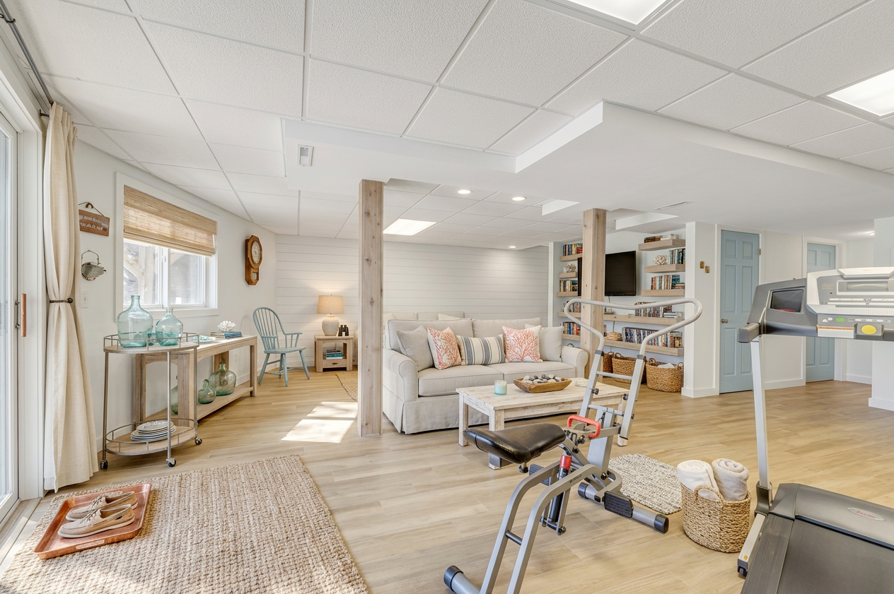 Beach House Basement